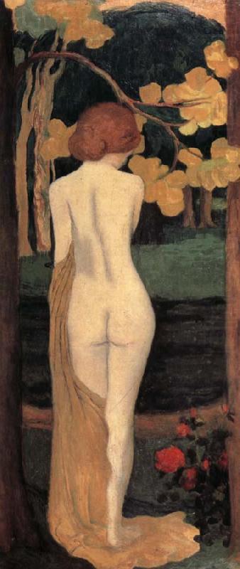 Aristide Maillol two nudes in alandscapr oil painting picture